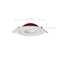 Satco 9W LED Fire Rated 4 In Direct Wire Directional Downlight Round White CCT Sel Dim 120V S11880 - alternate 3